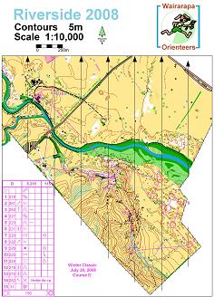 2008 maps and courses