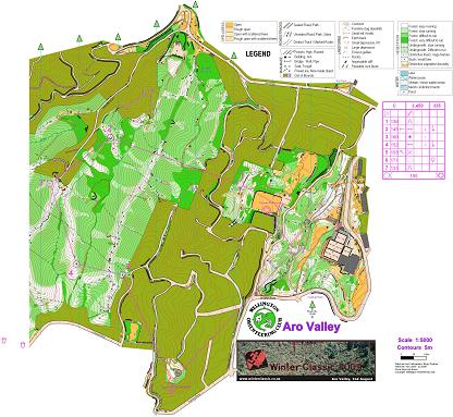 2009 maps and courses