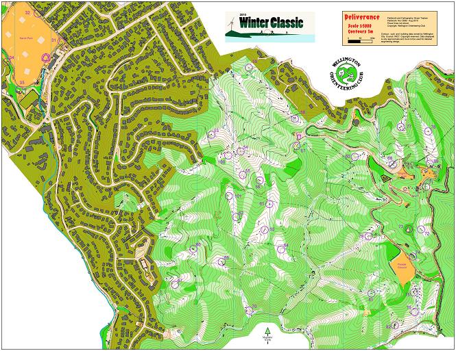 2010 maps and courses
